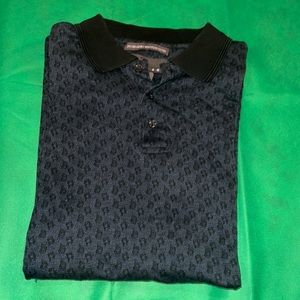 NWOT Concensus 100% cotton 2ply 60’s Double Mercerized Cotton polo shirt size L!